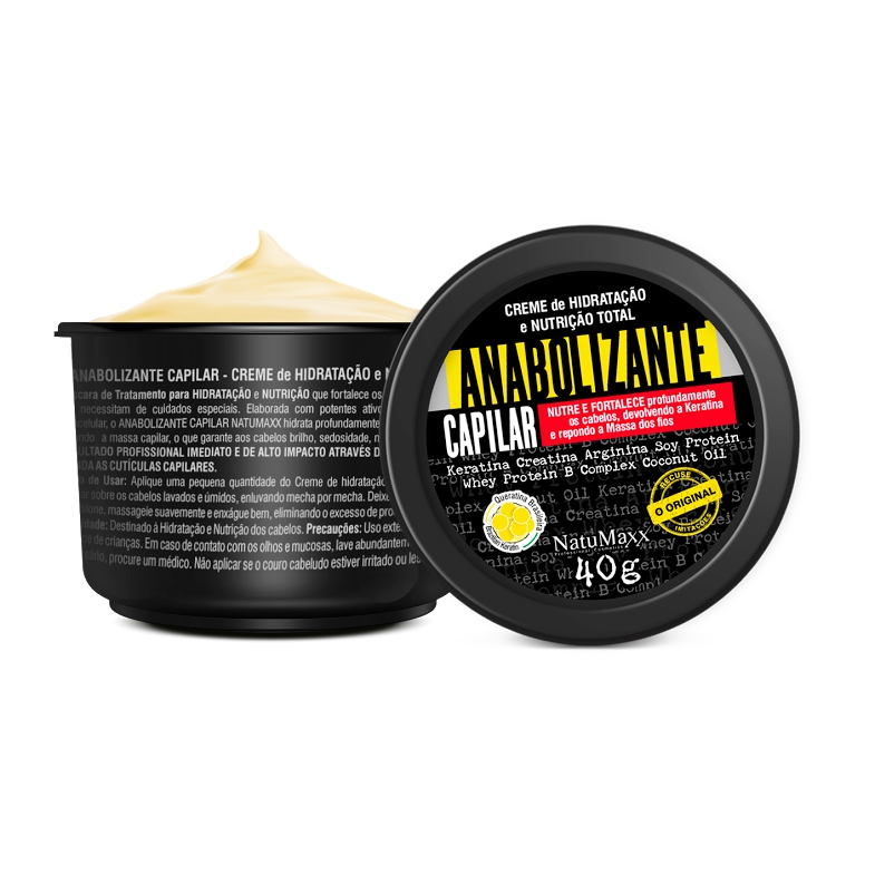 Máscara Anabolizante Capilar Natumaxx 40gr